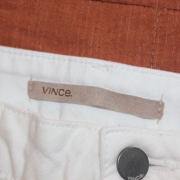 Vince White Skinny Jeans Women Size 30 - Picture 10 of 14